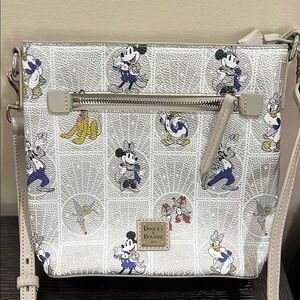 Dooney & Bourke Silver Disney 100 Crossbody Bag used like new
